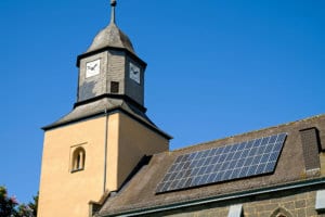 Solar Panels on Church